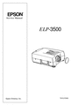 Thumbnail Epson Elp-3500 , Projector Original Service Manual Thumbnail Epson Elp-3500 , Projector Original Service Manual