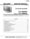 Thumbnail Sharp LC-13-SH4U &  LC-13-SH4U , Original Service Manual