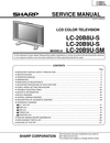 Thumbnail Sharp LC-20-B8U & LC-20-B9U lcd tv , Original Service Manual Thumbnail Sharp LC-20-B8U & LC-20-B9U lcd tv , Original Service Manual