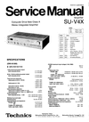 Thumbnail Technics SU-V4X , Service Manual