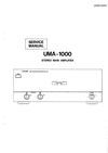 Thumbnail Uher UMA-1000 ,  Service Manual 