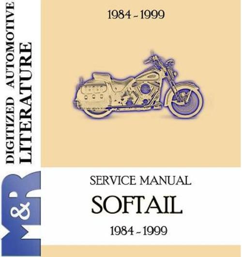 Product picture 1984 - 1999 Harley Davidson Softail Evolution Service Manual
