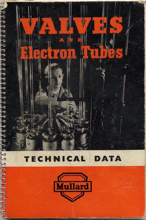 Product picture Mullard Tubes & Valves Characteristics old Catalog 